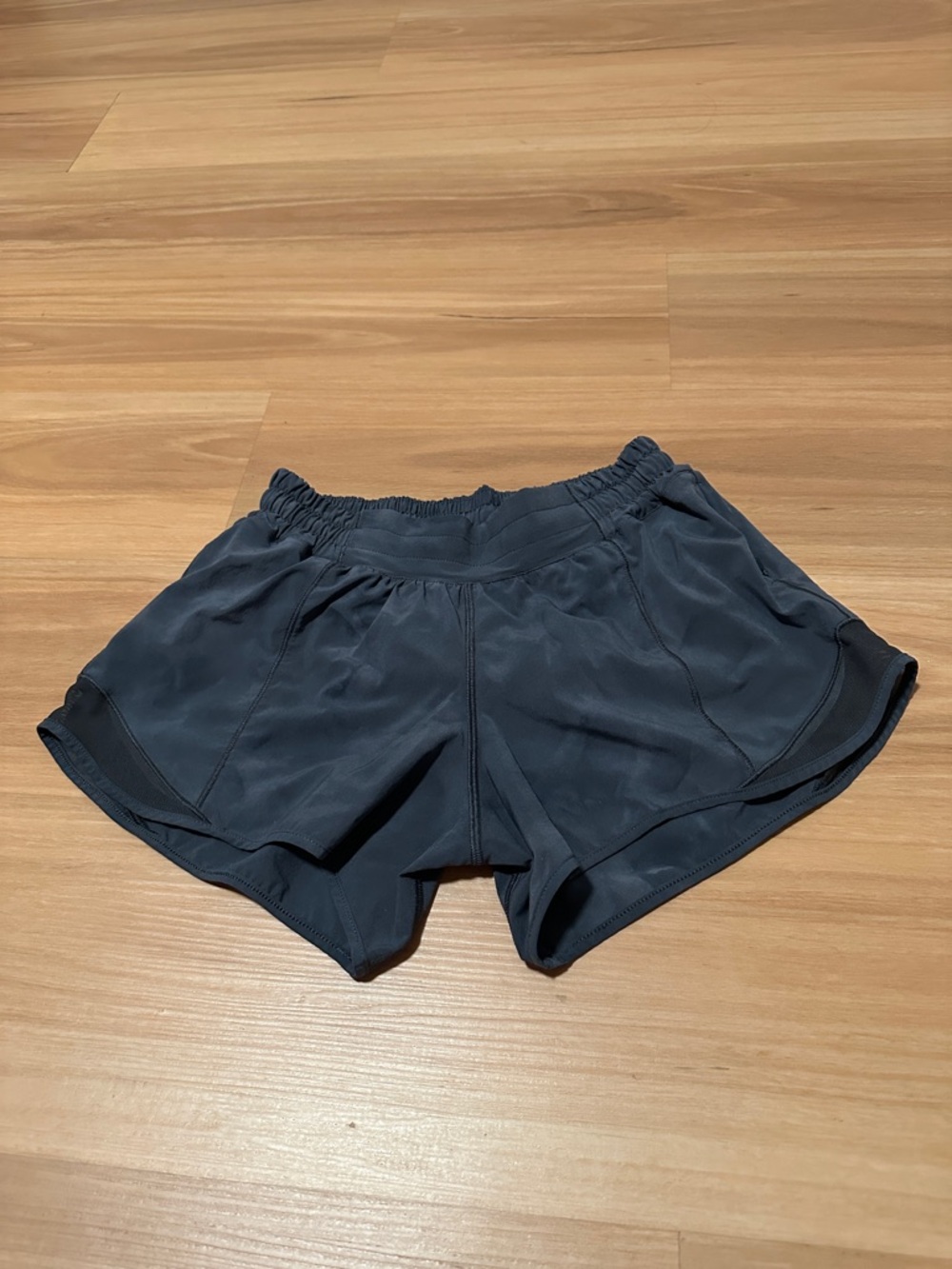 lululemon athletica Women’s Athletic Shorts - Charcoal Gray camouflage